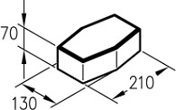 Плитка тротуарная Шестигранник вытянутый 421.jpg