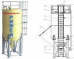 Силосы цемента сварные СЦв Акатау от завода производителя Стройтехника